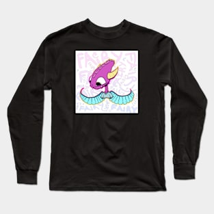 Blue And Purple Fairy Long Sleeve T-Shirt